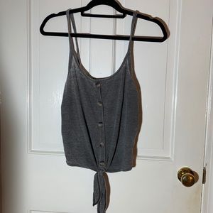 GRAY AMERICAN EAGLE TANK TOP